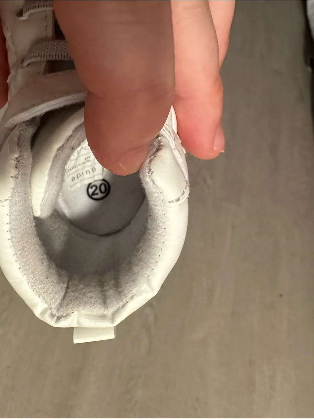 White baby' Velcro Sneakers - Classic Toddler Shoes
